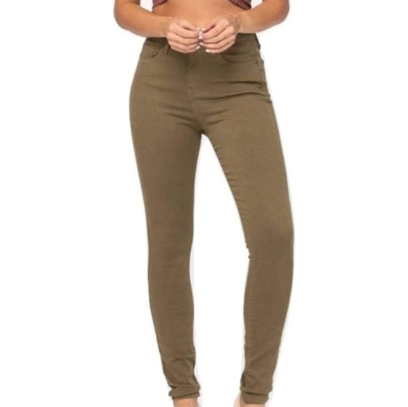 ๐ NWT Judy blue green Olive jeans are Sz 20w/22 - Picture 2 of 2
